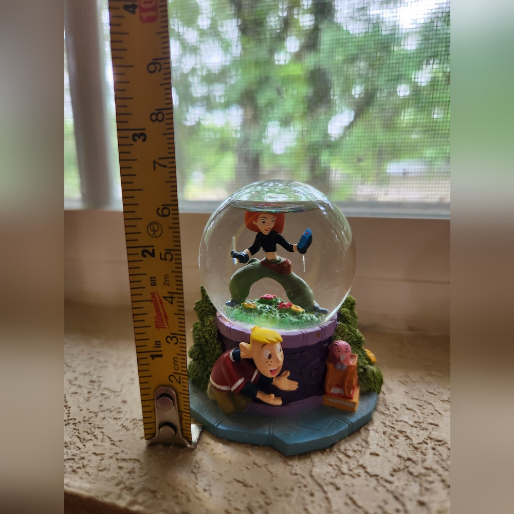 Kim possible miniature snowglob
